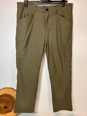 Orvis Men's Trek Pants Kalamata Olive Water Repellent Outdoor Hiking 36x30